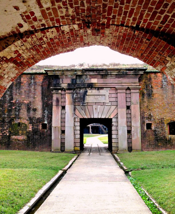Sallyport- Entrance to Fort Morgan