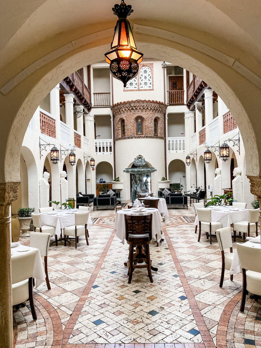 Gianni Versace Courtyard Dining
