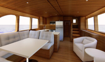 47' Motorcruiser Yacht Conceptual Design 4
